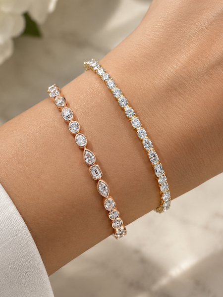 ART N ASH diamond tennis bracelets