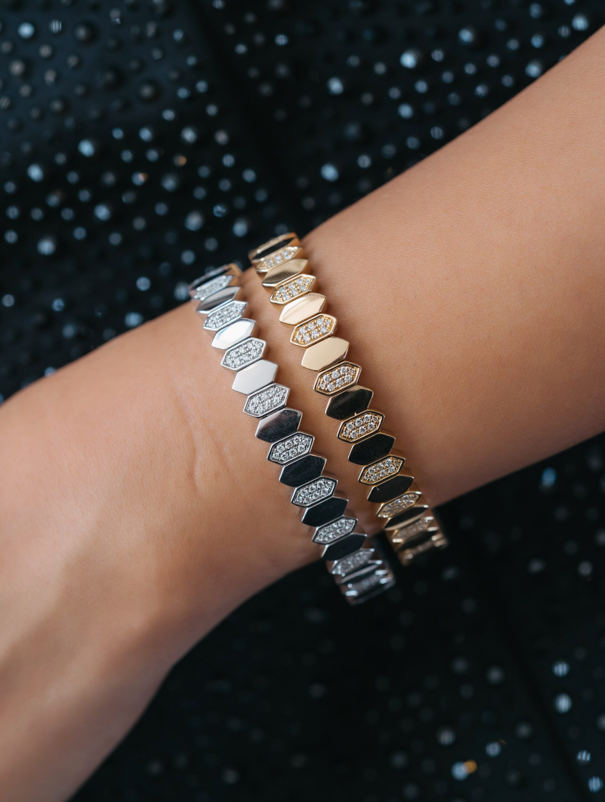 ART N ASH diamond bracelets